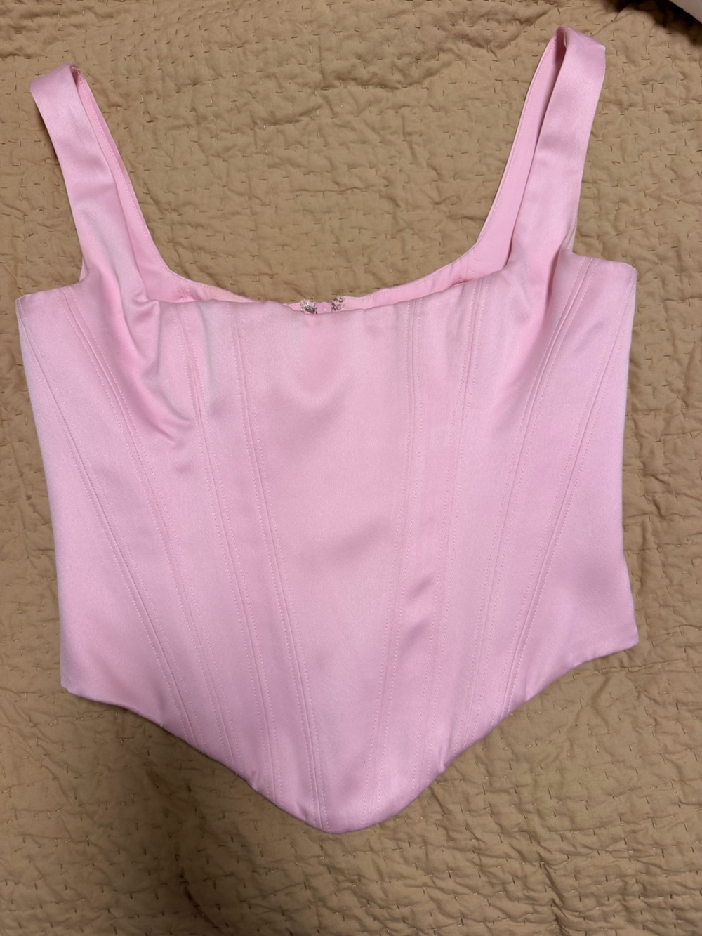 House of CB Pink Corset Bustier